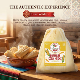 Amazing Chiles & Spices bulk corn husks suitable for family tamale nights.