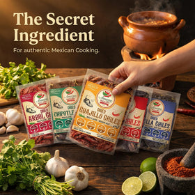 Amazing Chiles chipotle peppers deliver smoky flavor for marinades.