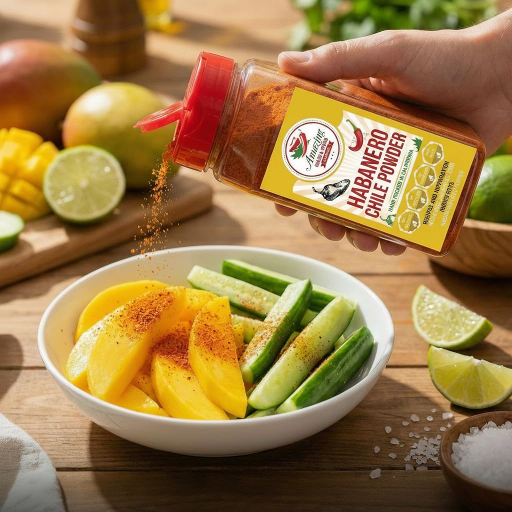Amazing Chiles & Spices habanero powder USA-packaged quality and freshness
