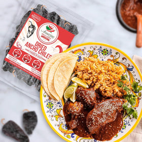 Amazing Chiles & Spices ancho chiles for salsa prep and mild heat