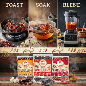 Amazing Chiles & Spices arbol chiles bundle for bold heat.