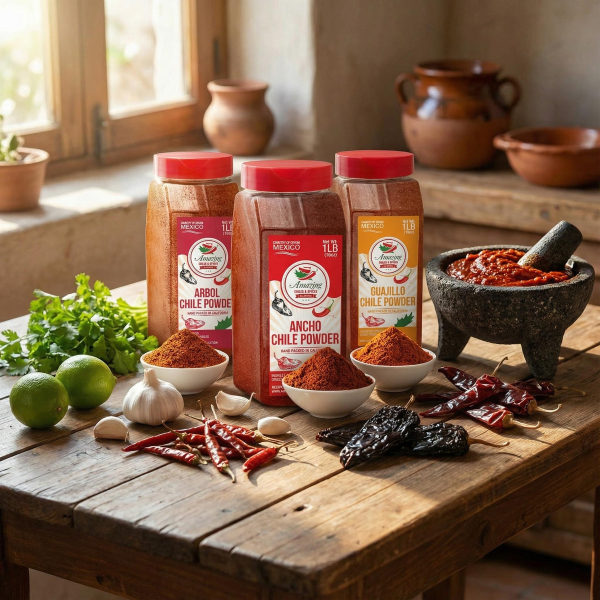 Amazing Chiles & Spices Kitchen mole prep with chiles for authentic bases.