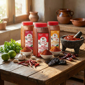 Amazing Chiles & Spices Kitchen mole prep with chiles for authentic bases.