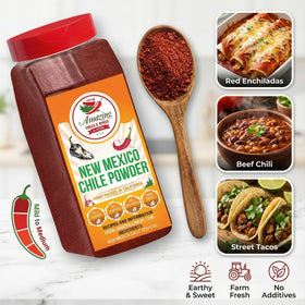 Stew-pot image: Amazing Chiles & Spices New Mexico Chili Powder enhances stews.