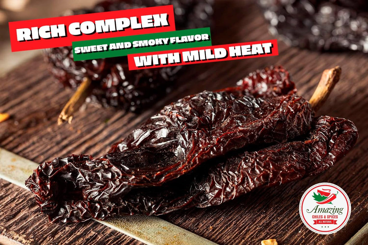 Amazing Chiles & Spices rehydrated ancho chiles ready for mole