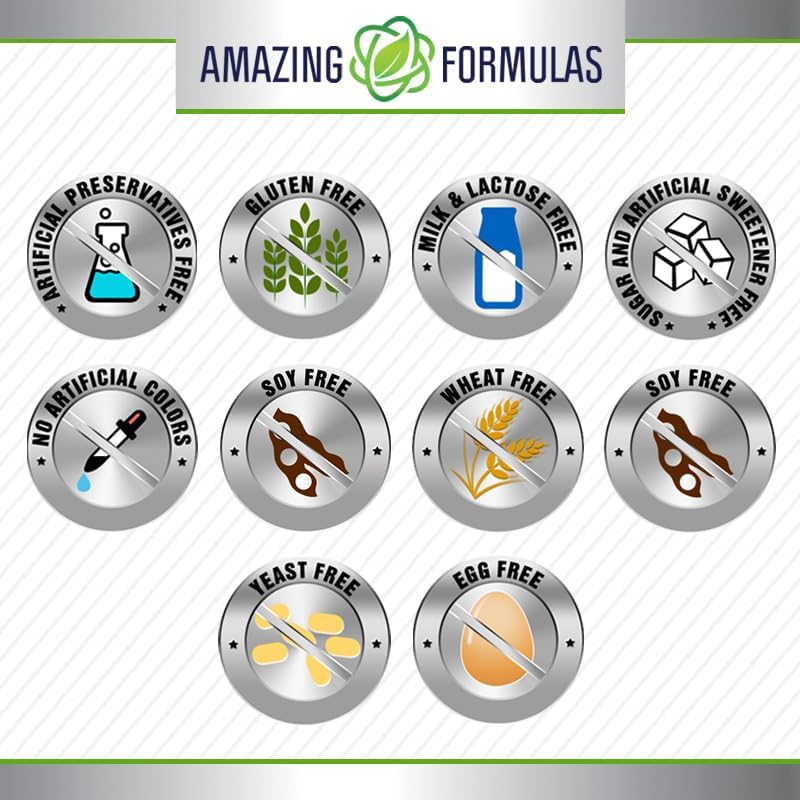 Amazing Nutrition 240-count pack supports a long-lasting supply