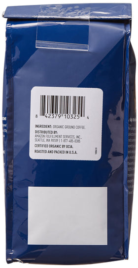 Amazon Fresh USDA Organic seal clean sustainable beans for a balanced cup.