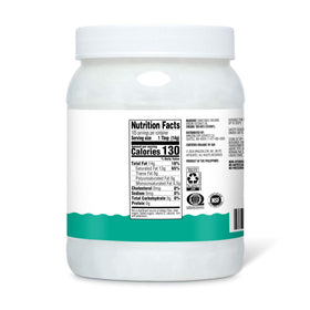 Amazon Grocery coconut oil label close-up highlighting USDA Organic certification.