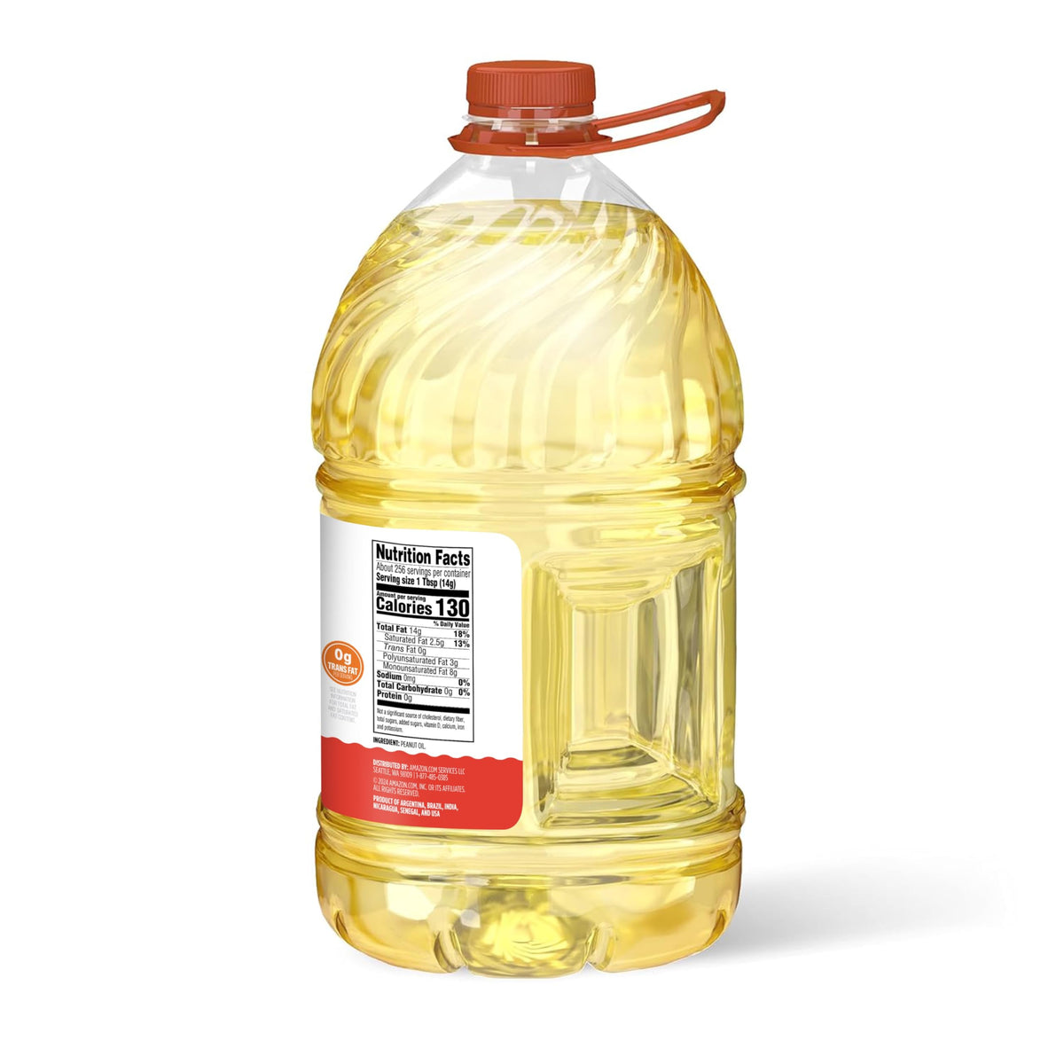 Amazon Grocery Peanut Oil in pantry for easy access and long-term storage