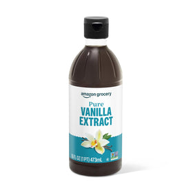 Amazon Grocery Pure Vanilla Extract bottle pour for rich baked goods