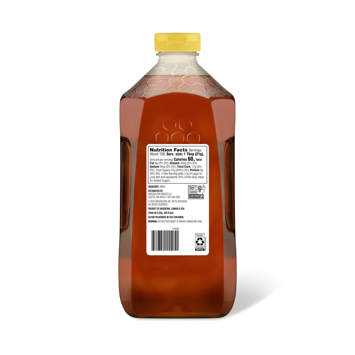 Amazon Grocery Wildflower Honey drizzle on toast for natural sweetness