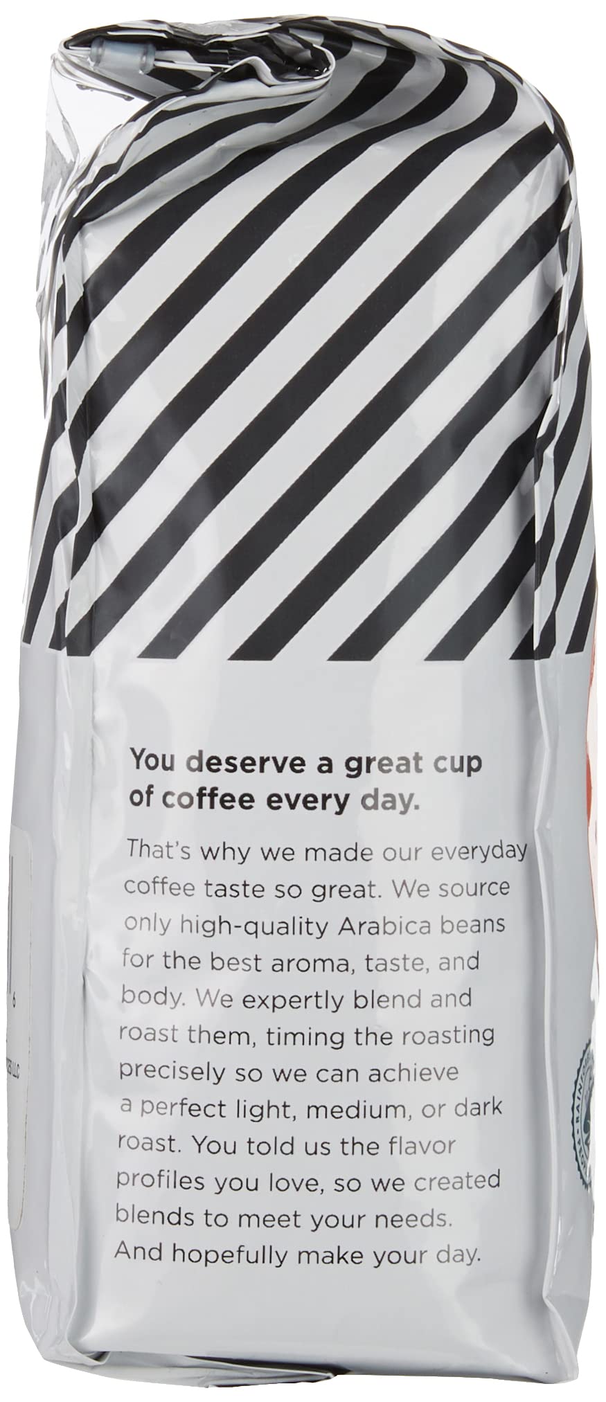 Notes of cocoa and brown sugar in Amazon Fresh Decaf Colombia.