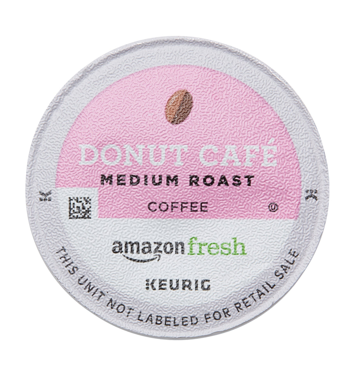 Steaming cup of Donut Café with inviting aroma.