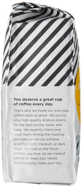 AmazonFresh Just Bright aroma steam cup signals a crisp mild flavor experience.