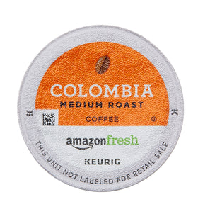 AmazonFresh coffee roasted and packed in the U.S.A. for quality control.