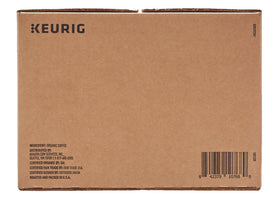 Amazon Fresh USDA Organic Fair Trade Arabica K-Cups emphasize ethical sourcing and aroma.