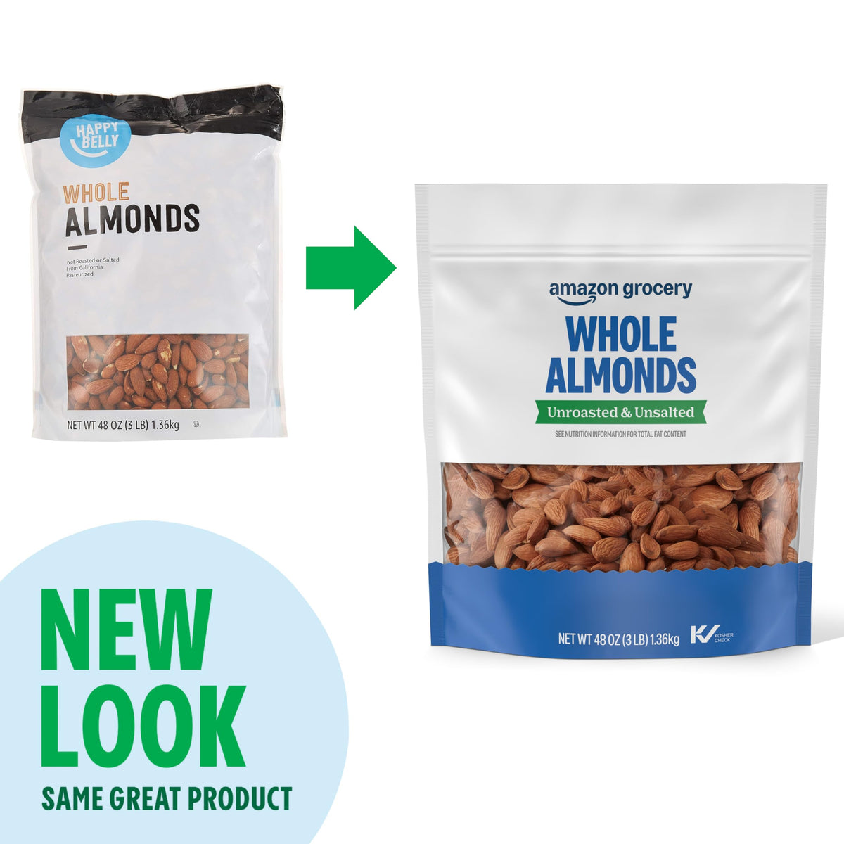 Amazon Grocery almonds for trail mixes and salads—adds crunch and richness.