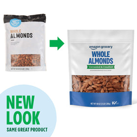 Amazon Grocery almonds for trail mixes and salads—adds crunch and richness.