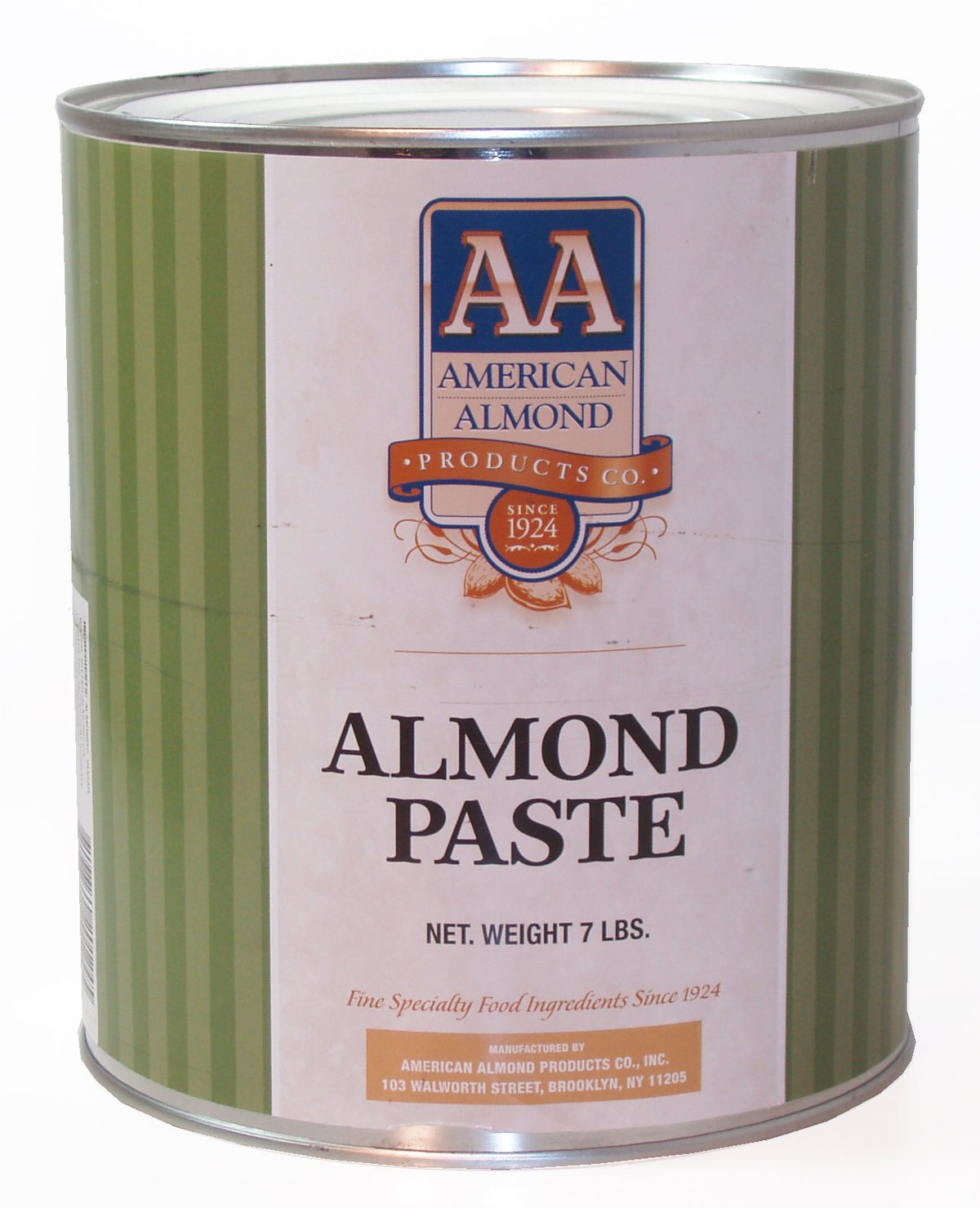 Texture close-up of American Pure Almond Paste highlighting creamy consistency.