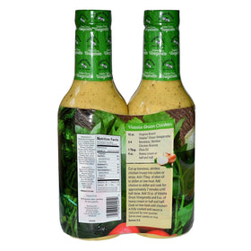 American Standart Vidalia Onion Vinaigrette bottle close-up, creamy texture for salads and dips.