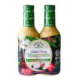 American Standart Vidalia Onion Vinaigrette bottle setup, ideal for dressings and marinades.