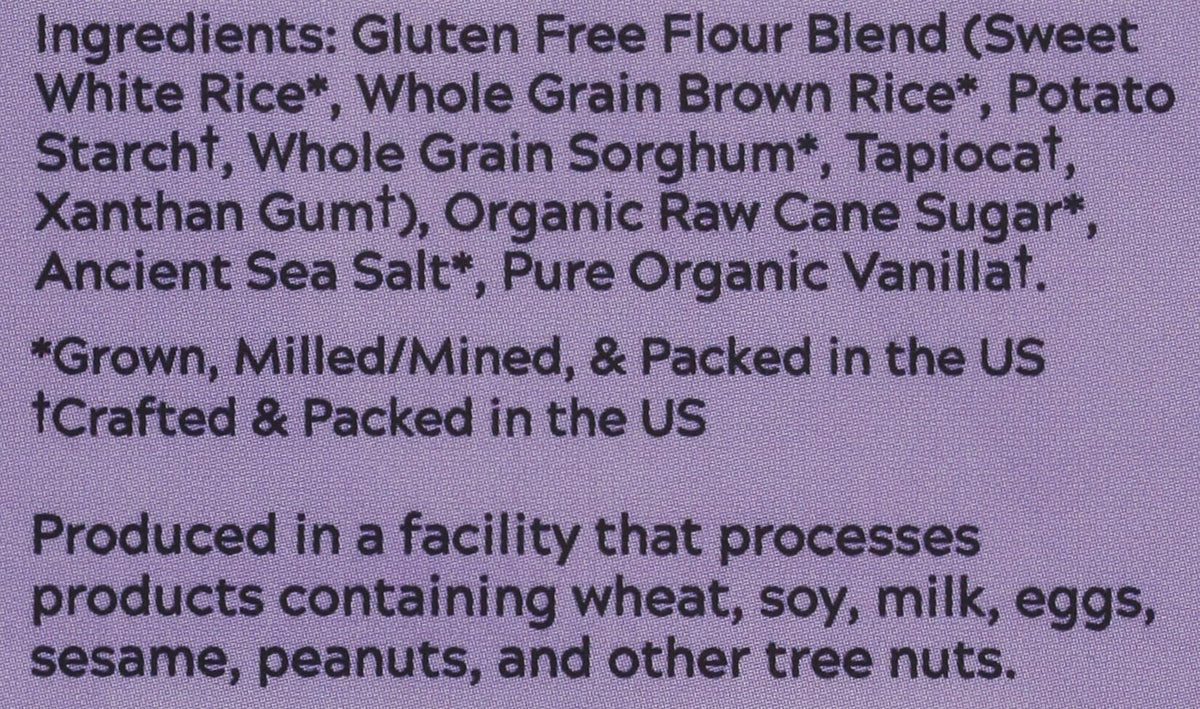 American Table gluten-free crepes stacked with fruit and spread.