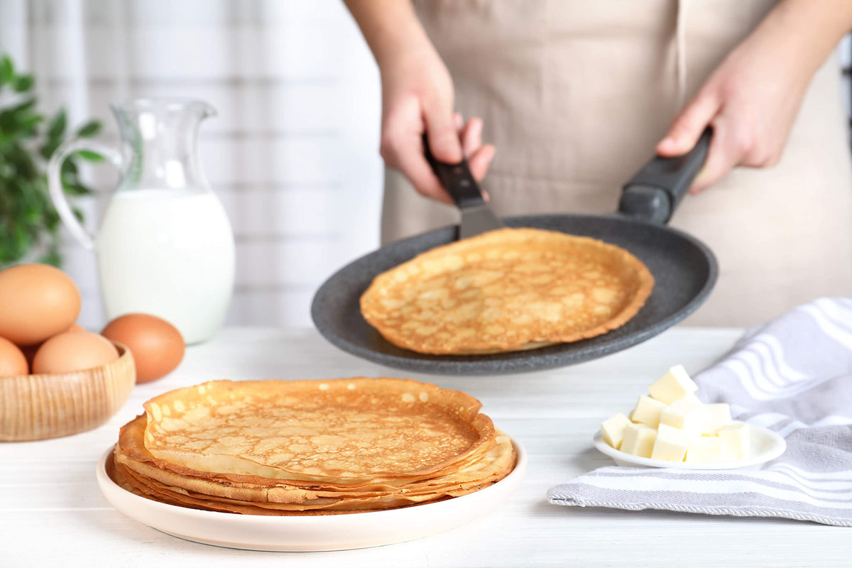 American Table resealable pack keeps crepe mix fresh and ready.