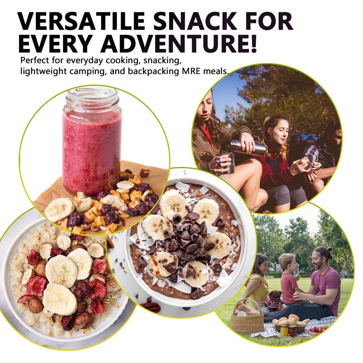 Amilutuo freeze-dried bananas offer natural sweetness without added sugar.
