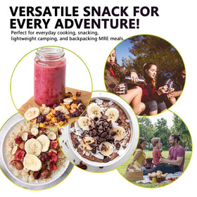 Amilutuo freeze-dried bananas offer natural sweetness without added sugar.