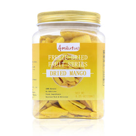 Amilutuo freeze dried mango slices for a crunchy, vitamin-rich snack anytime.