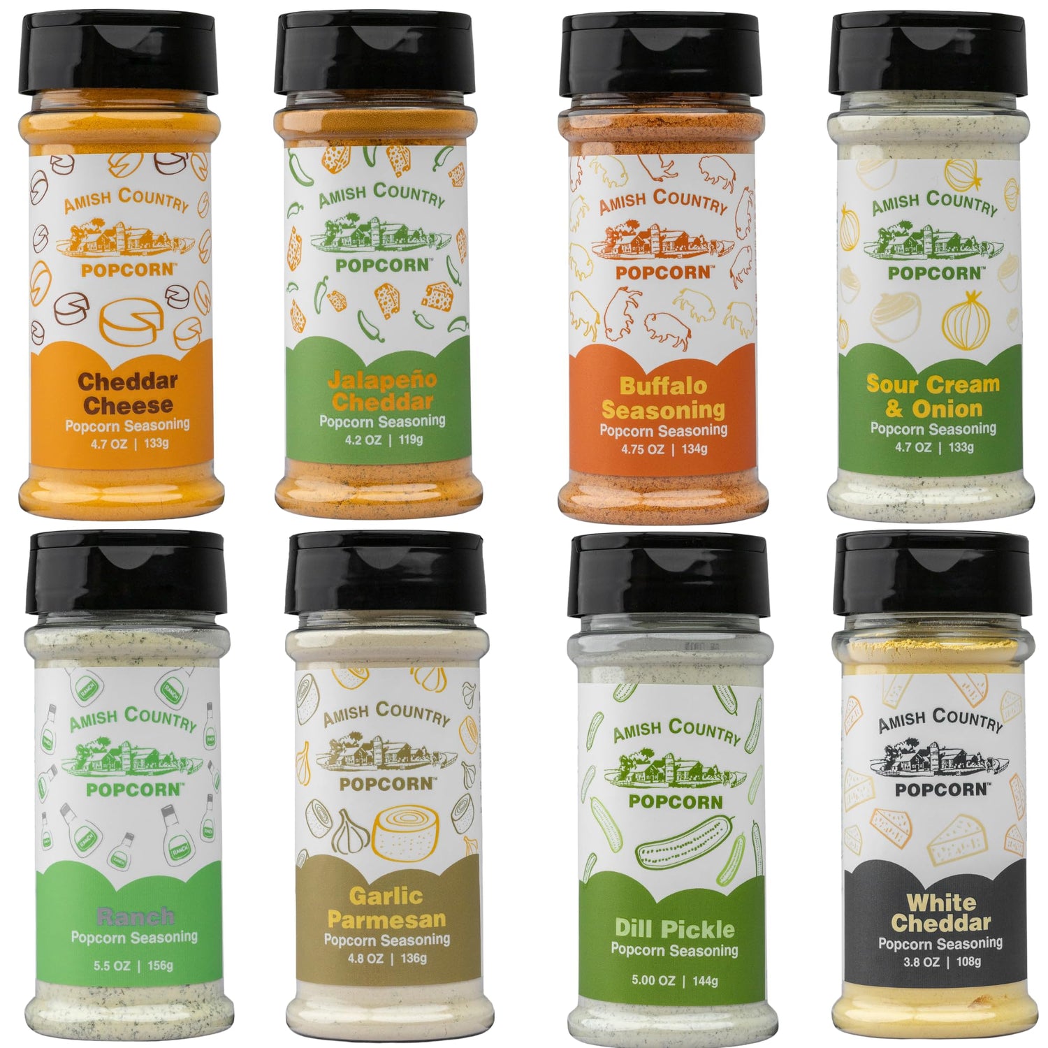 Amish Country Popcorn Buffalo seasoning enhances movie-night popcorn