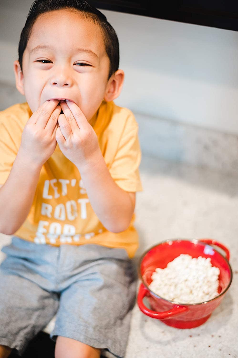 Amish Country Popcorn Dill Pickle seasoning adds tangy zest