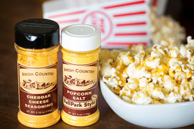 Close up of Cheddar Cheese seasoning showing vibrant powder and aroma