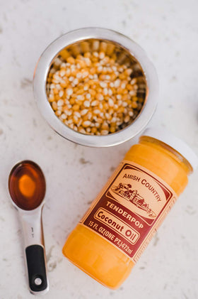 Amish Country Popcorn nut-free kitchen for allergy-friendly snacking