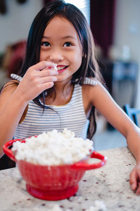 Amish Country Popcorn ready-to-pop kernels, quick batch for movie nights.
