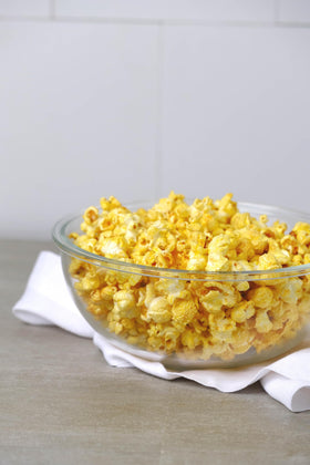 Amish Country Popcorn snack-ready bowl for quick munching