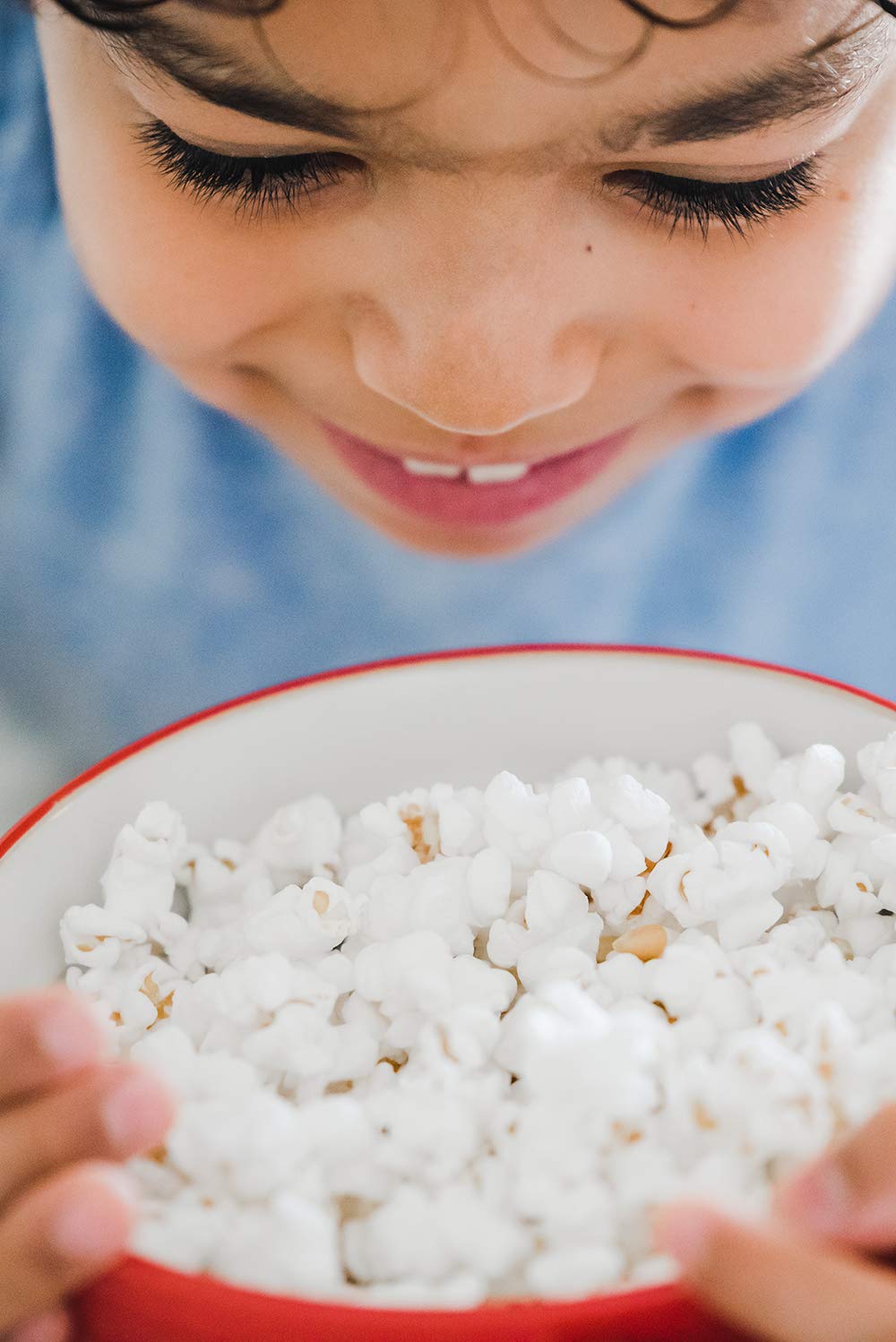 Amish Country Popcorn Storage container demonstrating cool, dry storage.
