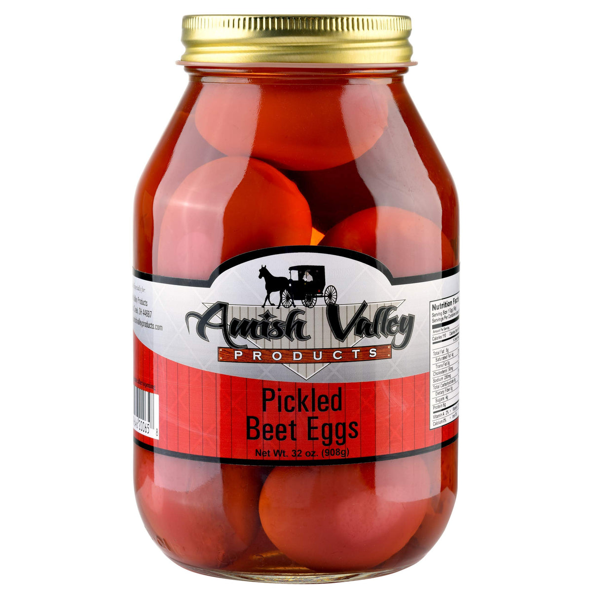 Amish Valley Pickled Eggs Old-Fashioned Method offers handmade, classic taste