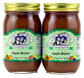 Amish Wedding Apple Butter 2-pack for convenient breakfasts and snacks