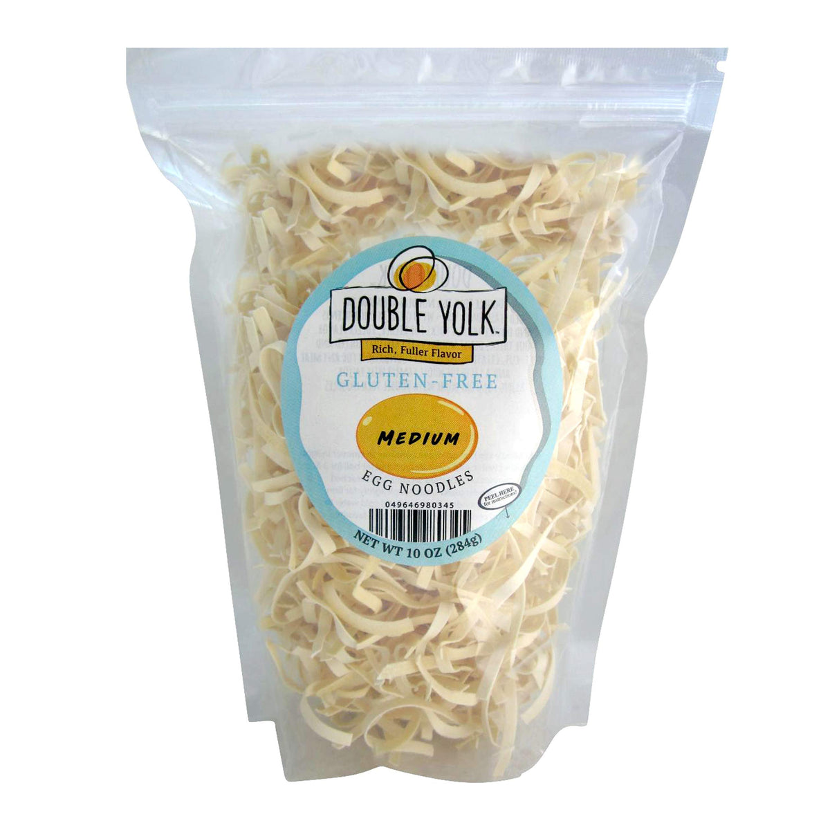 Amish Wedding gluten-free noodles pack close shows premium color, ready for quick weeknight meals.