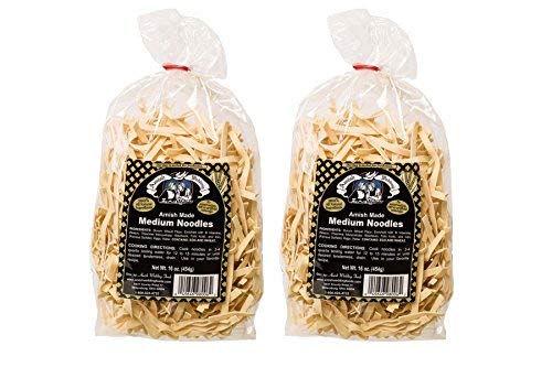 Amish Wedding Medium Noodles 16 oz pack – ideal for comforting soups and family meals