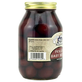Amish Wedding Pickled Baby Beets ready-to-use jar for salads and snacks.