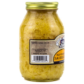 Amish Wedding sauerkraut serving dish shows ready-to-use option for sandwiches and sides