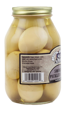 Amish Wedding smoked eggs on a platter, perfect for quick appetizers