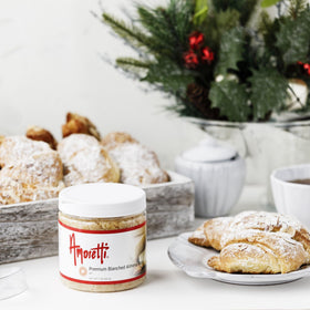 Marzipan technique with Amoretti paste for refined treats