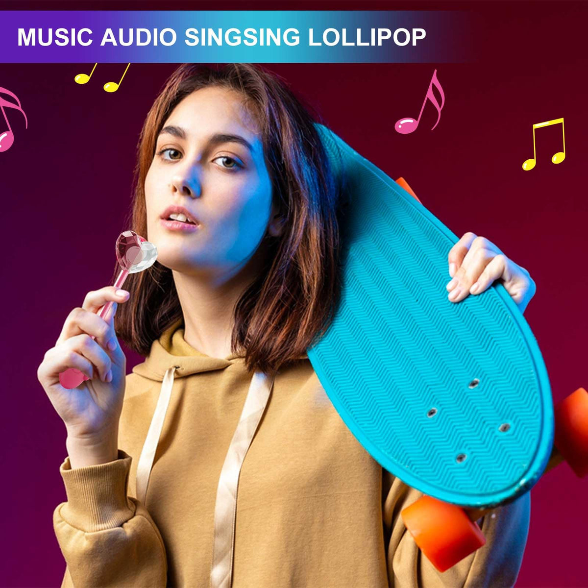Gift-ready packaging from AMOS for music lovers and novelty seekers.