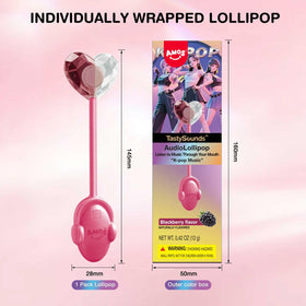 AMOS individually wrapped lollipops stay tidy and gift-ready.