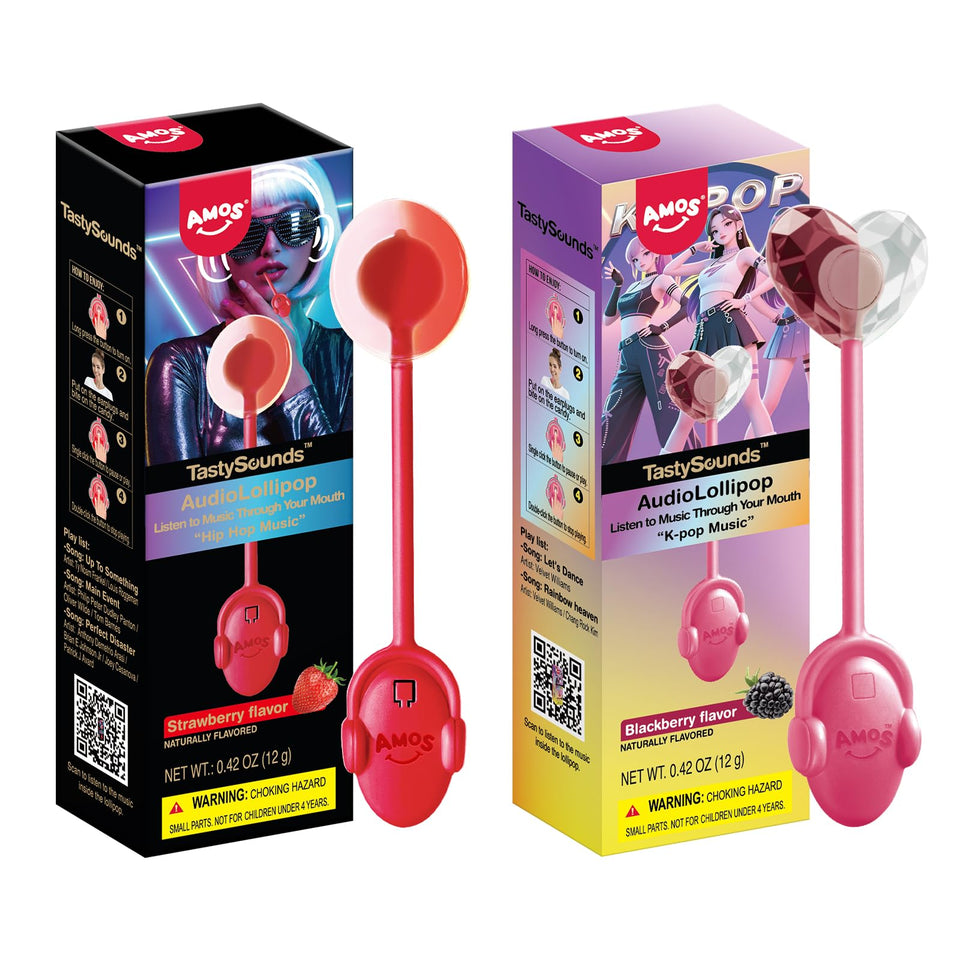Amos Music Lollipop with singing feature for playful family moments