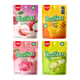 AMOS Peelerz assorted gummies with outer peel for a playful snack