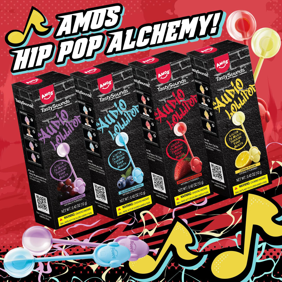 Amos Easter Gift Box 4-Pack ready for gifting or sharing.